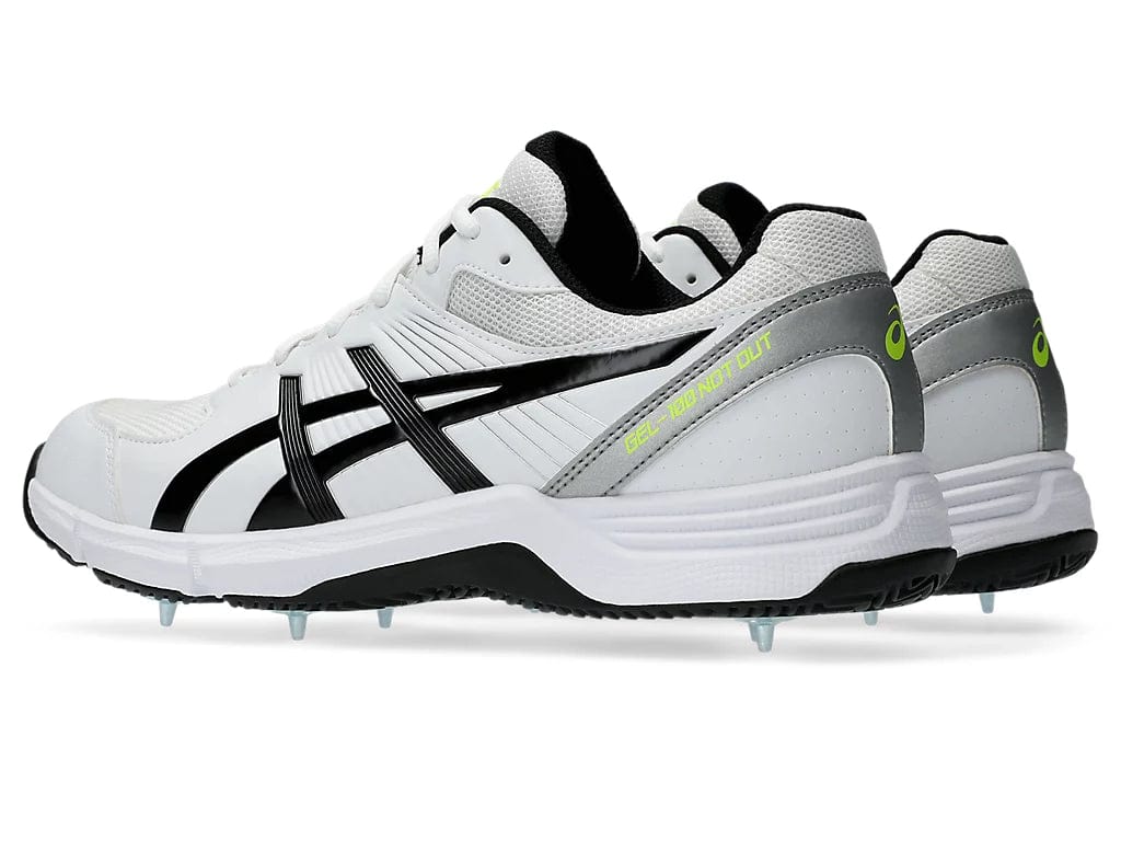 ASICS Gel 100 Not Out Men's Cricket Shoes - Lightweight Spiked Cleats for Professional Cricket Matches & Training | Perfect for Fast Bowling, Batting & Fielding on Grass Pitches