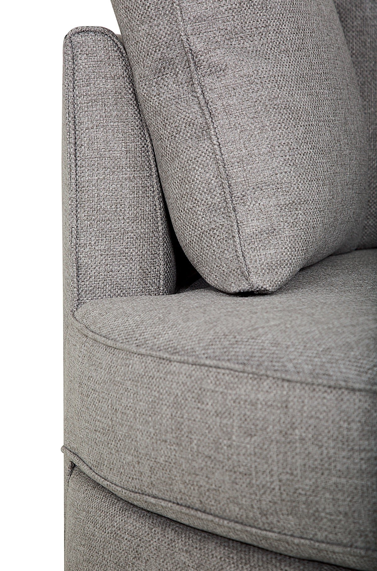Palliser Swivel Chair Sutton - 360-Degree Rotating Modern Accent Chair for Living Room, Office & Lounge - Comfortable Upholstered Fabric Seat with Sturdy Metal Base