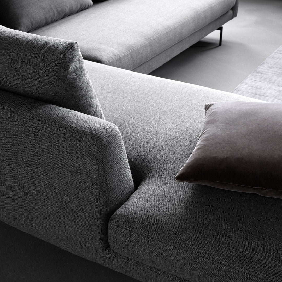 Modular Sofa Edge V2 - Customizable Sectional Couch with 33 & 38 Inch Modules for Living Room, Lounge & Home Theater Seating