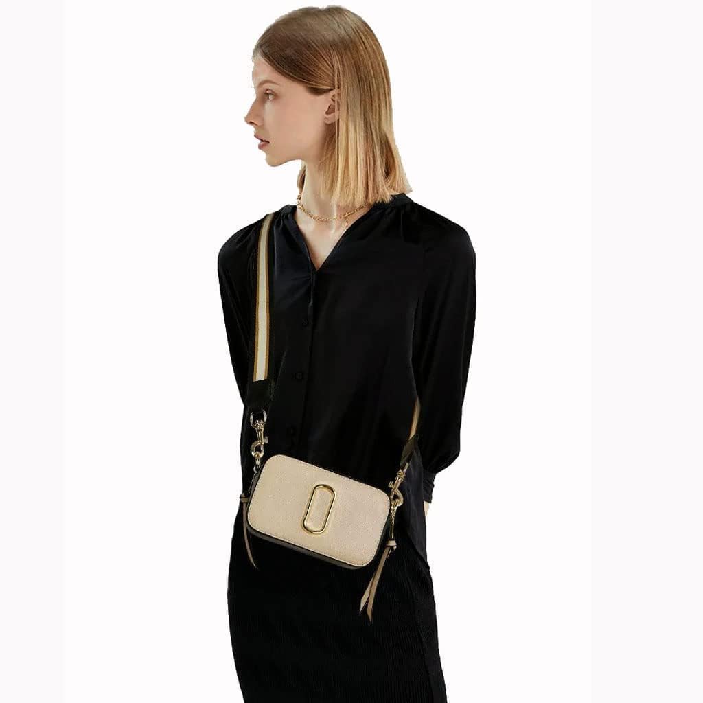Trendy Women's Snapshot Bag - Small Crossbody Purse with Thick Strap, Convertible Shoulder Bag & Clutch - Perfect for Everyday Use, Travel & Night Out
