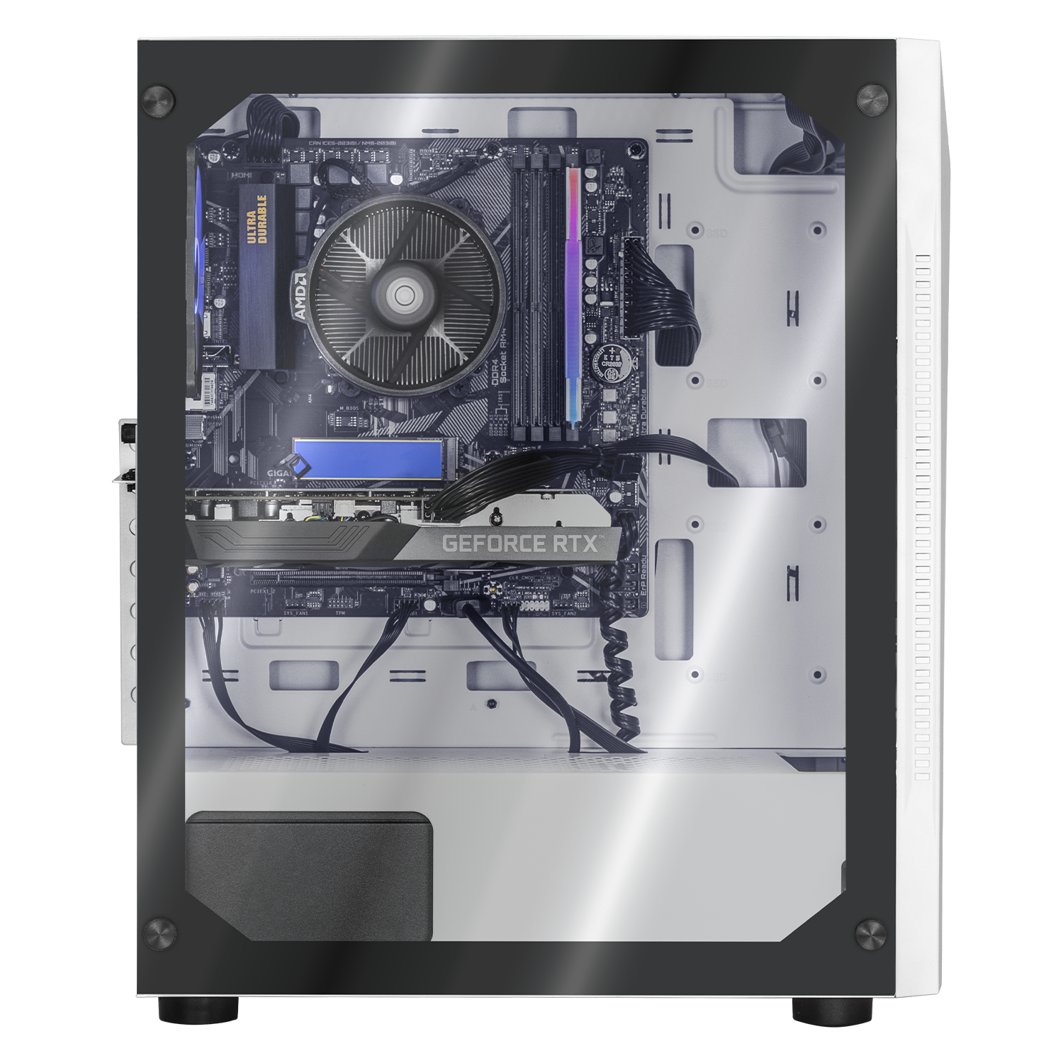 Xtreme Gaming PC - NVIDIA GeForce RTX 3060, AMD Ryzen 5 5600X, 16GB RAM, 500GB SSD + 2TB HDD, 27
