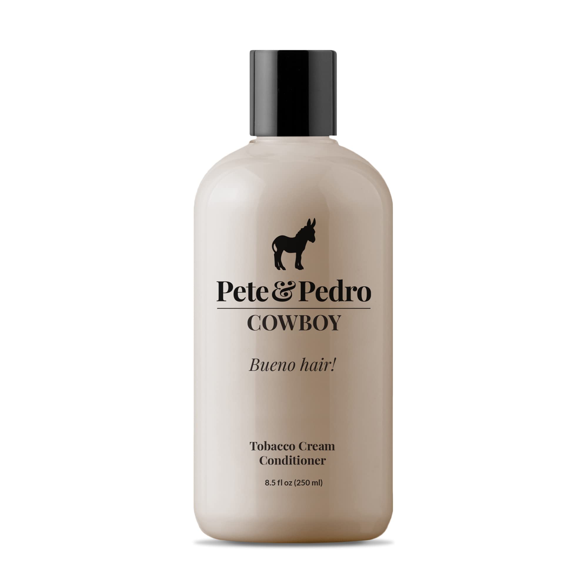 Pete & Pedro CLEAN Shampoo & Cowboy Tobacco Conditioner Set - 8.5 oz Tea Tree & Peppermint Shampoo for Deep Cleansing + Moisturizing Tobacco Scent Conditioner for Healthy Hair | Men's Hair Care Duo for Daily Use & Salon Results at Home