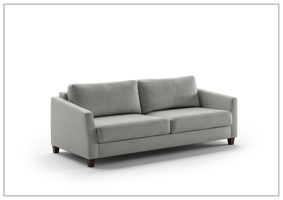 Custom Luonto Monika Fabric Sleeper Sofa - Handmade to Order | Convertible Couch Bed for Small Spaces & Guest Rooms | Perfect for Apartments, Dorms & Home Offices