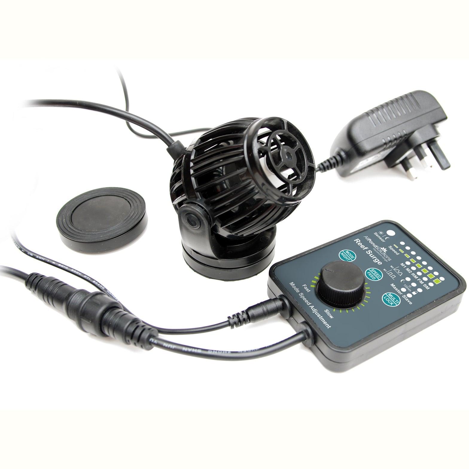 Reef Surge 4000 L/H High Flow Aquarium Wavemaker Pump - Powerful Water Circulation for Saltwater & Reef Tanks - Perfect for Coral Growth and Fish Health