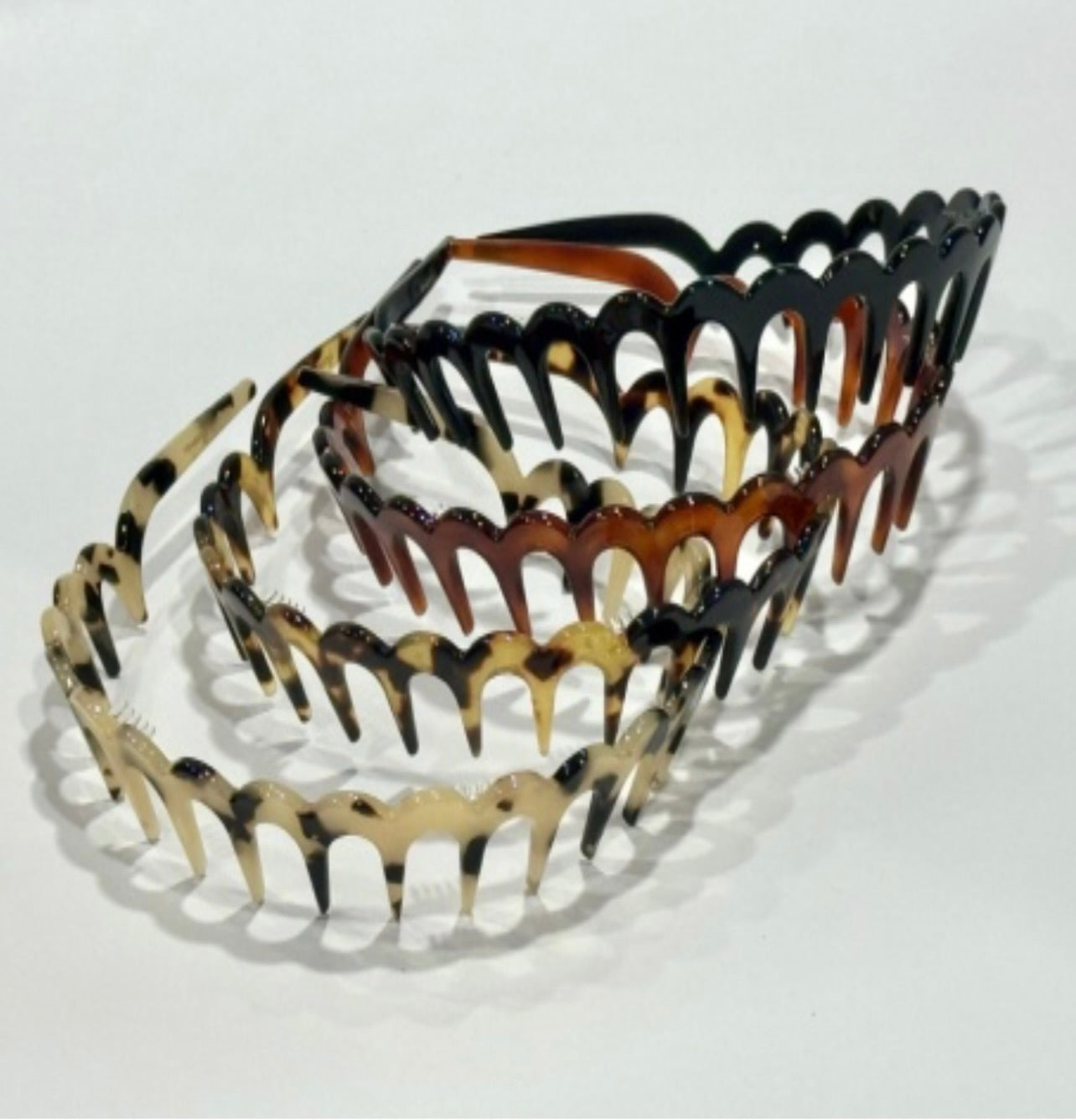 Ella Teeth Acetate Headband for Women - Fashion Hair Accessories for Everyday Wear, Parties & Weddings - Comfortable & Stylish Head Wrap