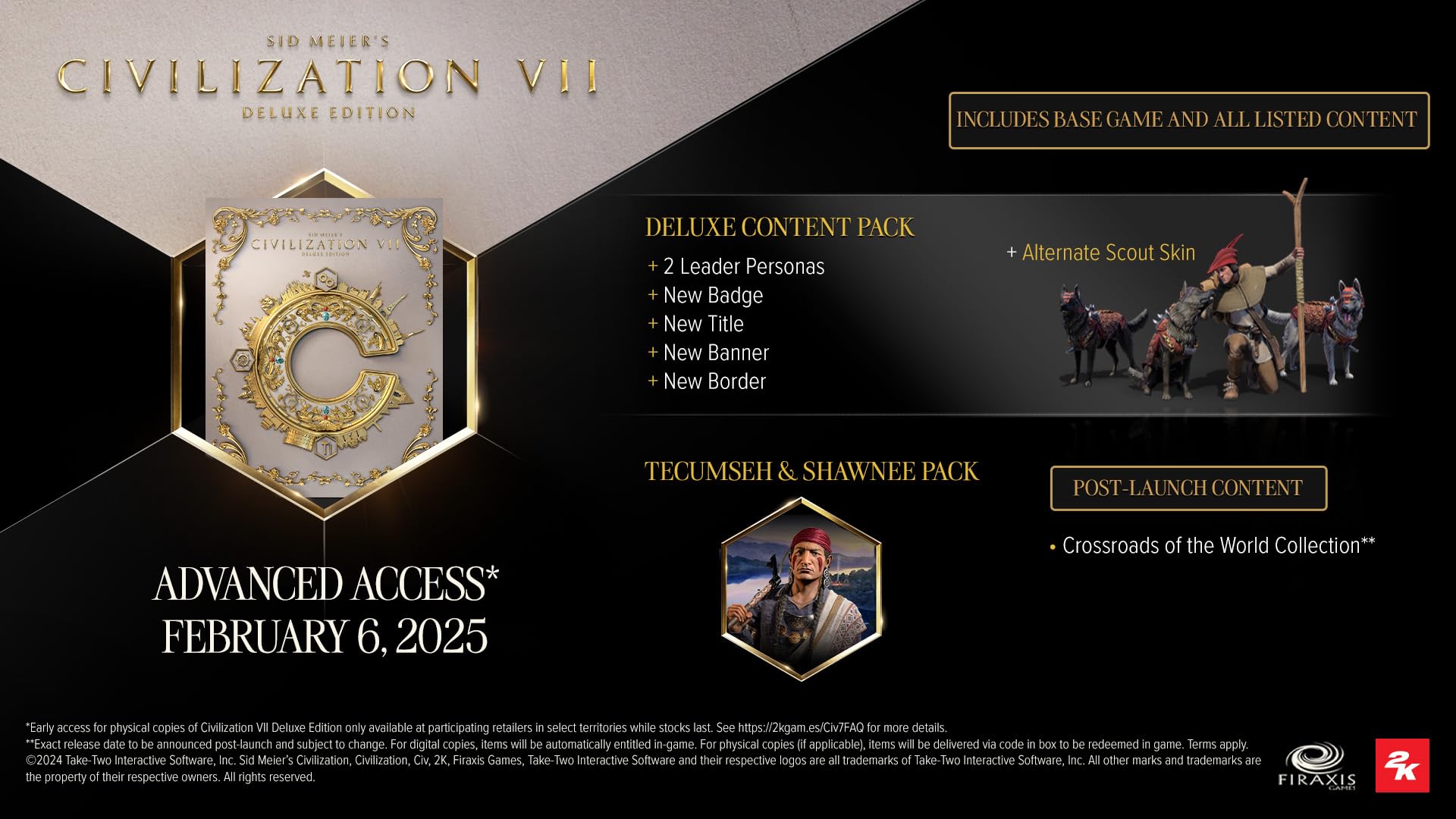 Sid Meier's Civilization VII Deluxe Edition for PS5 - Best Strategy Game for PlayStation 5 - Perfect for History Buffs & Long Gaming Sessions