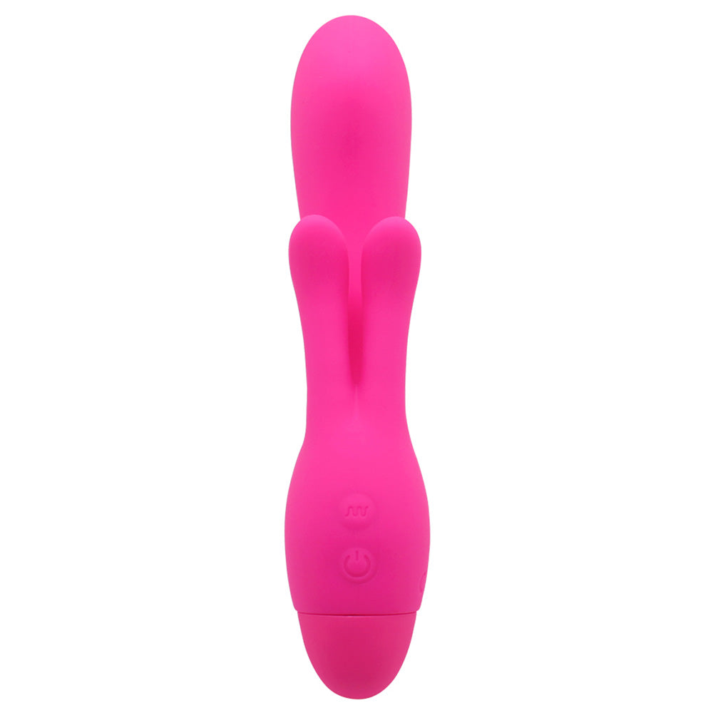Premium Silicone Rabbit Vibrator for Women - Soft Textured G-Spot & Clitoral Stimulator - Perfect for Solo Play & Couples Intimacy