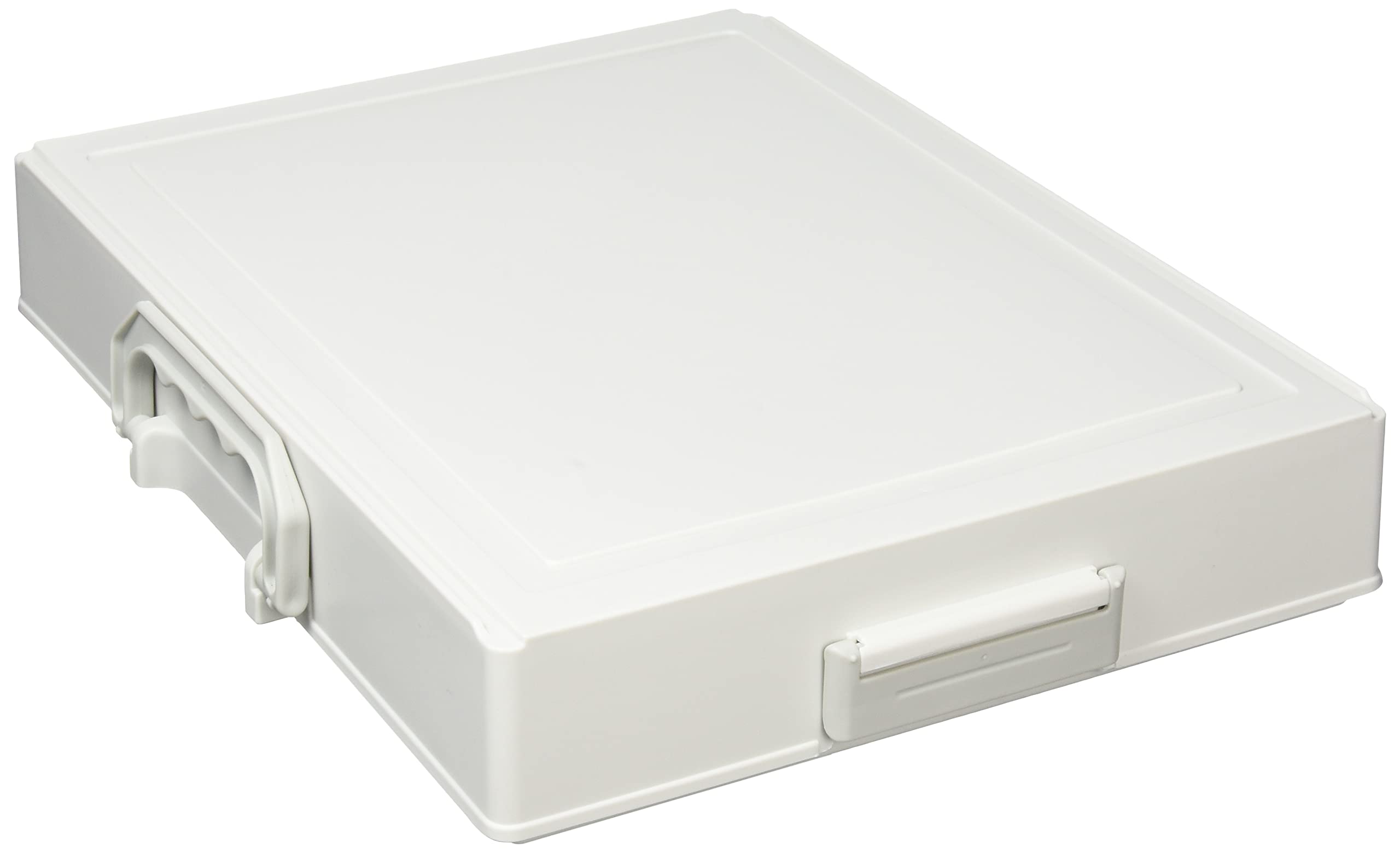 Kutsuwa BX009WH Miragaku Tool Box - Super Organizer Storage Box, White | Perfect for Workshop, Garage & DIY Projects