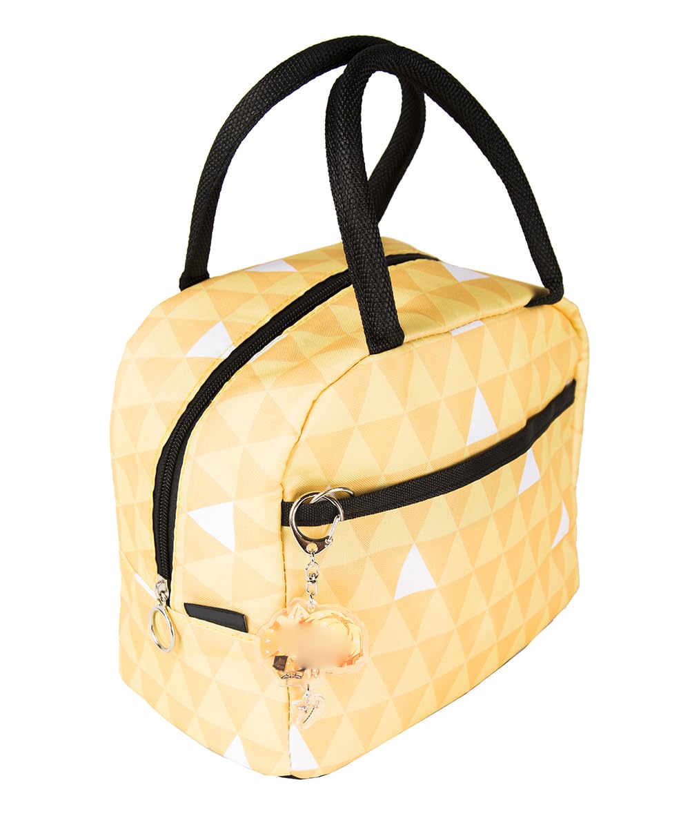 Japanese Anime Insulated Lunch Bag for Women & Kids - Cute Bento Box Cooler for School, Work, Picnics & Outdoor Activities