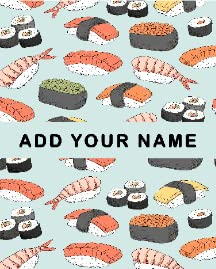 Sushi Awards Personalized