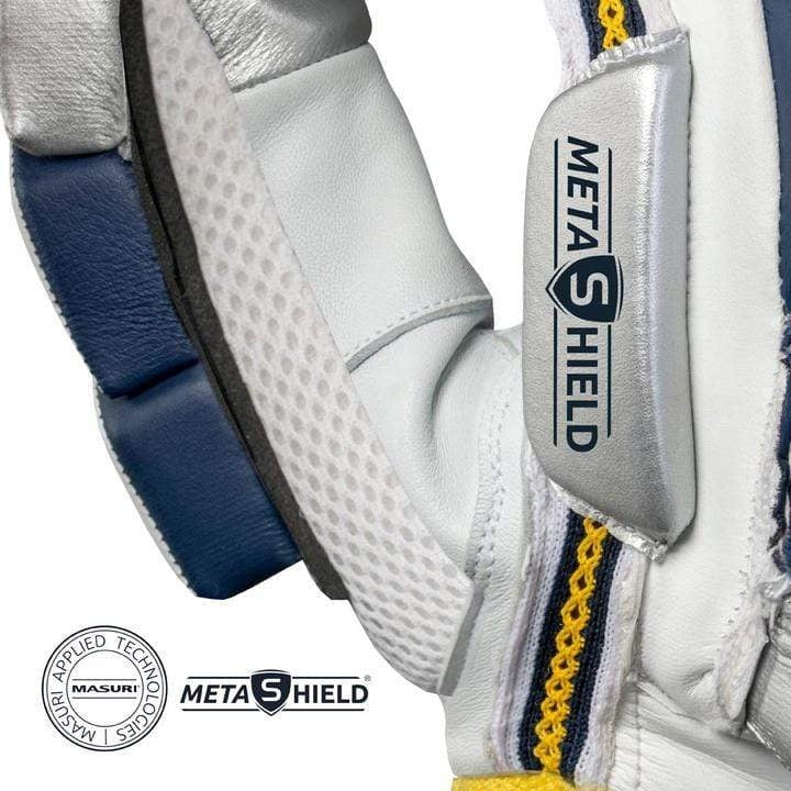 Masuri T Line Cricket Batting Gloves - Premium Leather Protection for Batsmen | Perfect for Practice & Match Play