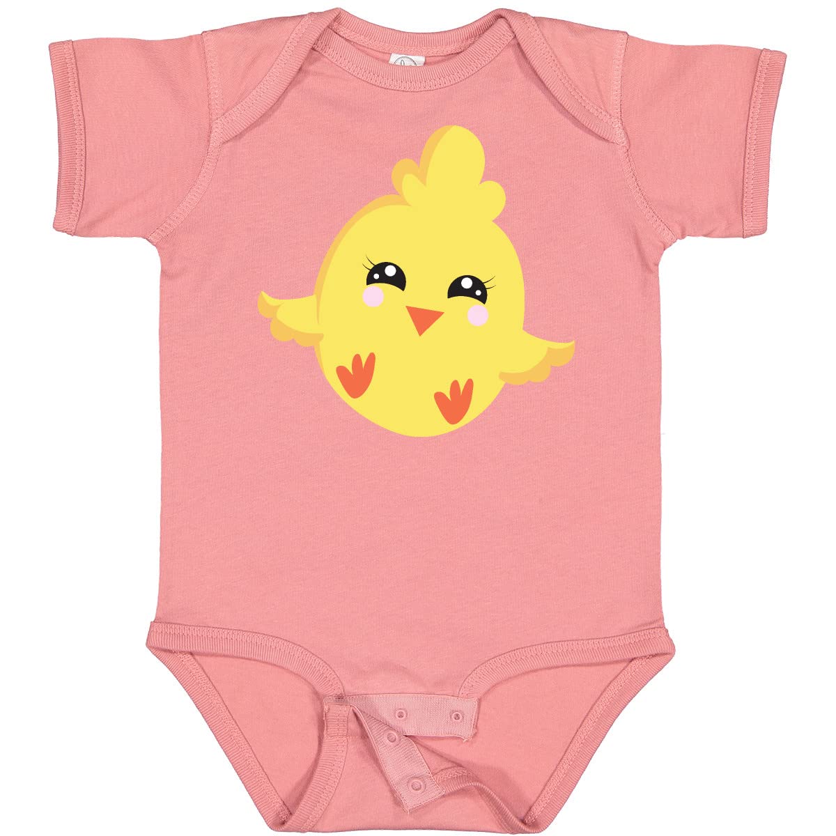 Inktastic Adorable Baby Chicken Bodysuit - Cute Chick Design for Infants & Toddlers - Perfect for Playdates, Nursery, and Family Photos