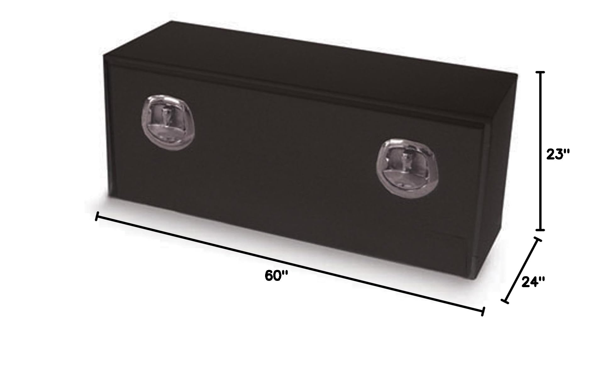 Better Built 65210127 Heavy Duty Truck Tool Box - Durable Aluminum Storage for Pickup Trucks, Work & Outdoor Adventures