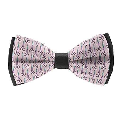 Barber Shop Tools Scissors Cute Pink (1)
