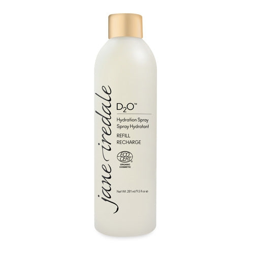 Jane Iredale D2O Hydration Spray - Refreshing Face Mist for Dry Skin | Makeup Setting Spray & Skin Hydrator for All-Day Moisture | Perfect for Travel, Gym & Office Use