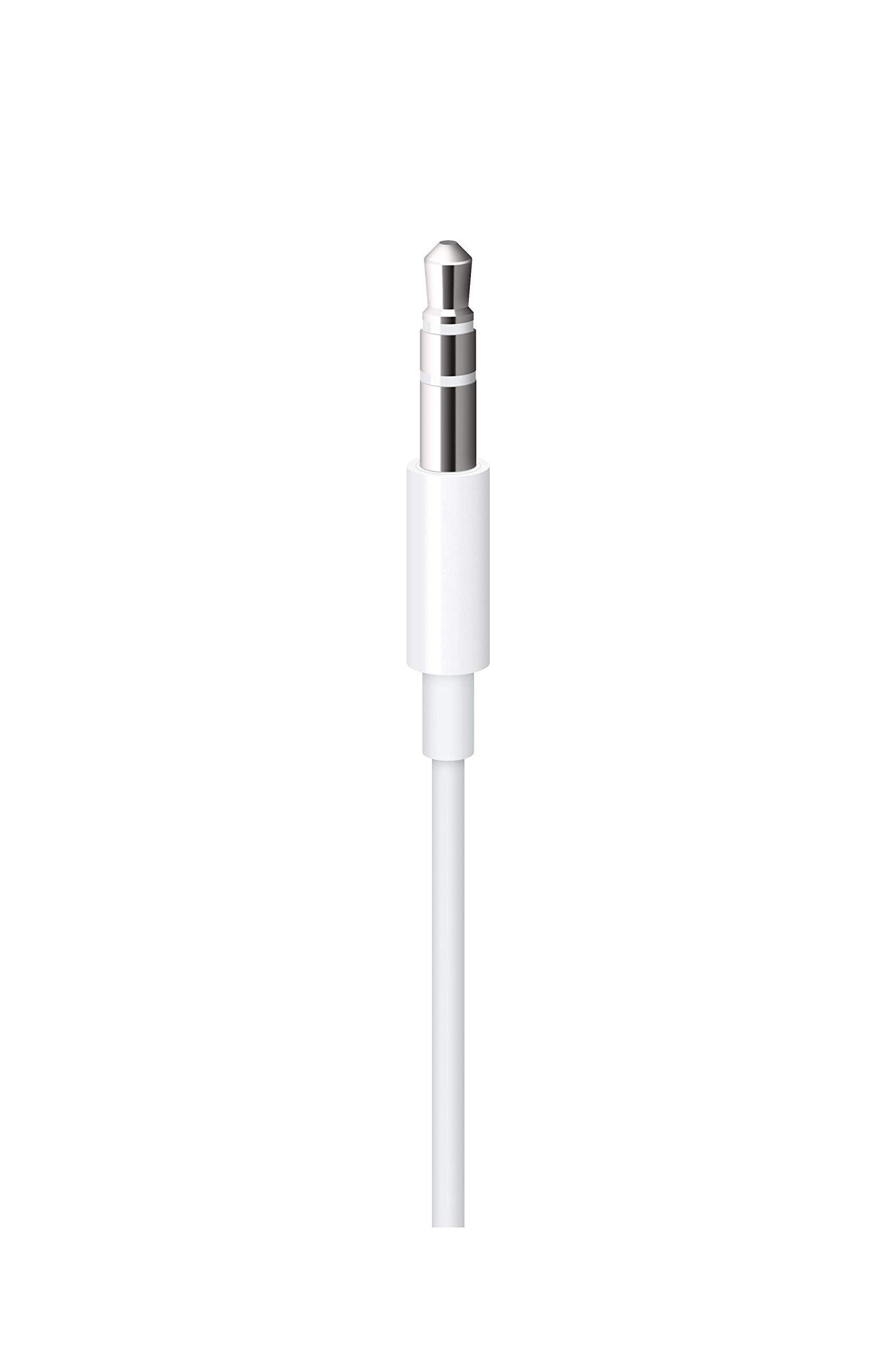 Apple Lightning to 3.5mm Headphone Jack Adapter Cable (1.2m/4ft) - White - Compatible with iPhone, iPad & iPod - for Car Audio, Home Stereo & Headphones