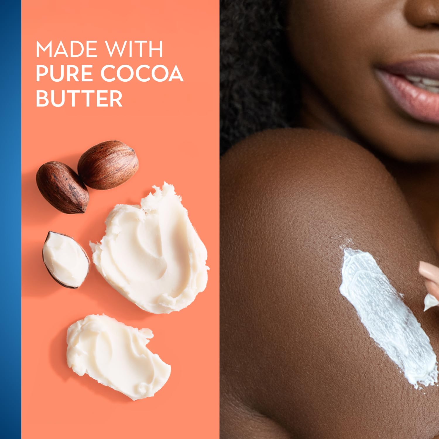 Vaseline Cocoa Glow Body Cream 6-Pack – Pure Cocoa Butter 48H Moisturizing Lotion for Dry & Sensitive Skin, Travel-Size 2.53 Fl Oz Each – Perfect for Daily Hydration, Overnight Repair & On-The-Go Skincare