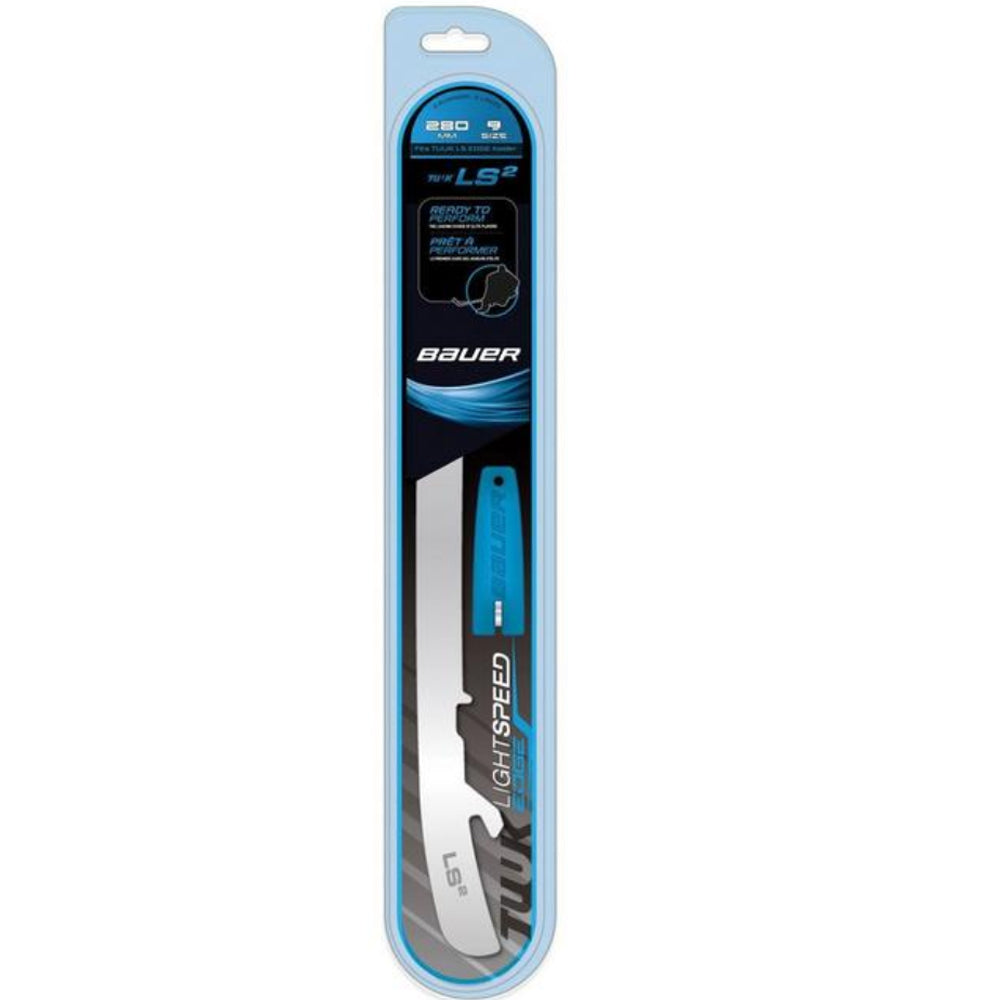 Bauer TUUK LS2 Replacement Hockey Skate Blades - High-Performance Steel for Ice Skating - Perfect for Hockey Players and Figure Skaters on Ice Rinks