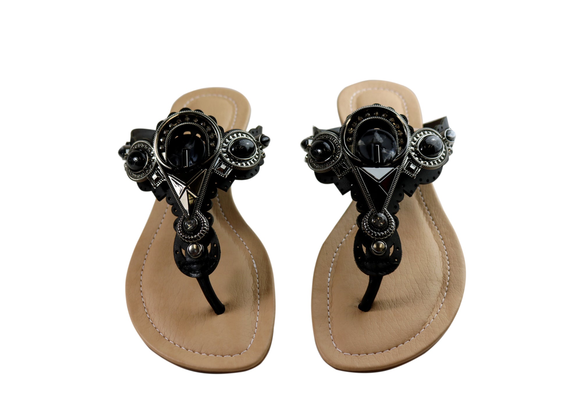 Bottero Aruba Women's Comfort Leather Thong Sandals - Handmade in Brazil - Perfect for Beach, Vacation & Summer Outfits