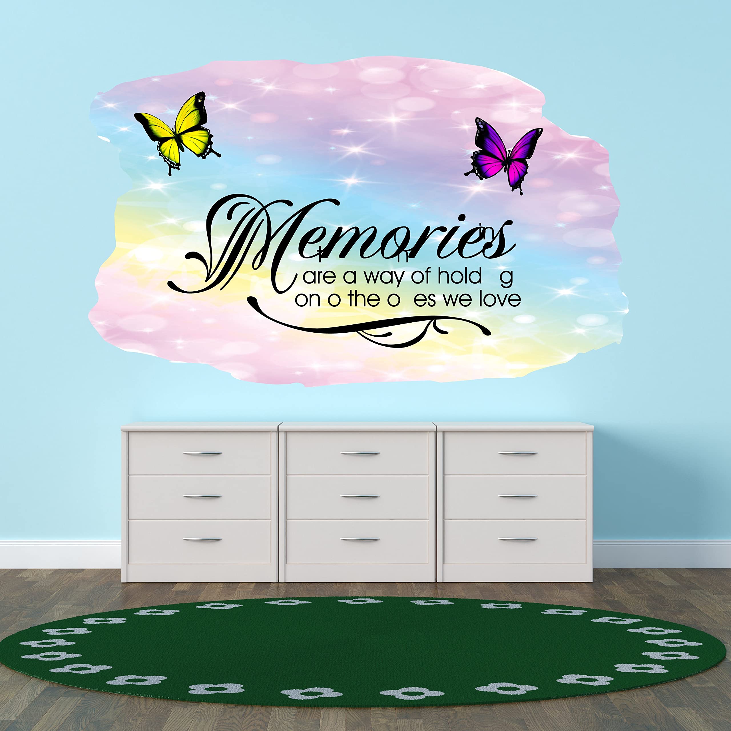 Inspirational Quotes Wall Decals for Kids Room - Motivational Sayings Stickers for Boys & Girls Bedroom Decor - DIY Removable Wall Art (30x18 inches) - Perfect for Nursery, Playroom & Teen Room Decor