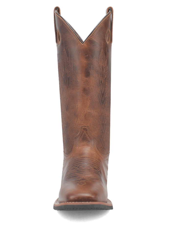 Laredo 20008 Women's SABLE Leather Boots in Tan Brown - Stylish & Comfortable Western Boots for Cowgirl Fashion, Riding, and Everyday Wear