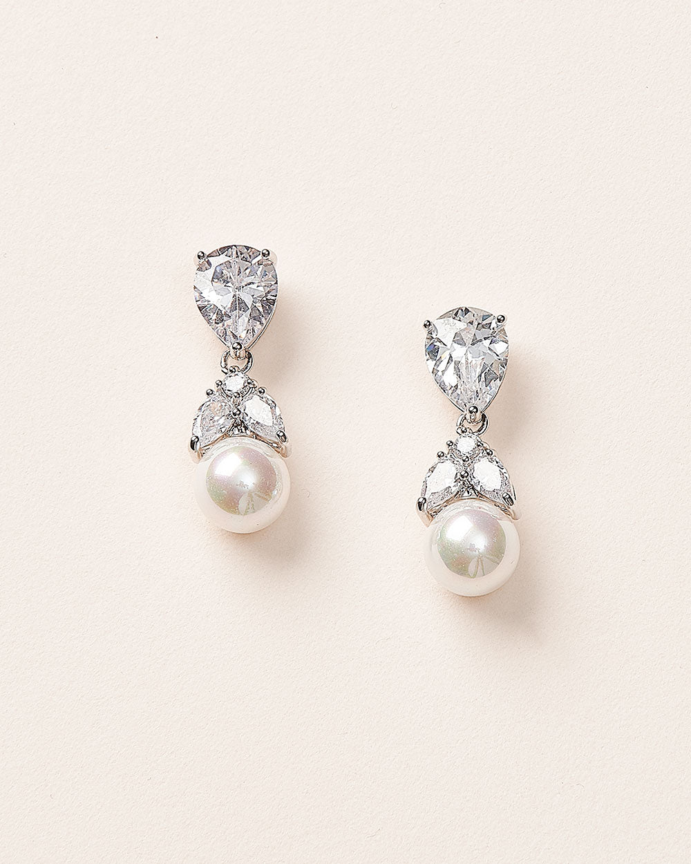 Natalie Pearl Drop Earrings for Women – Elegant Dangle Pearl Jewelry Gift for Brides, Party & Special Occasions