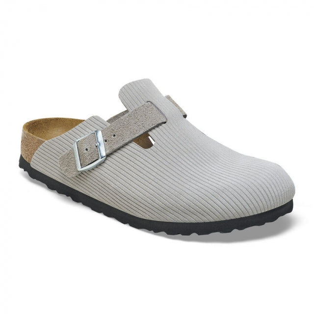 Boston Soft Footbed Suede Leather Loafers for Women - Comfortable Narrow Fit Slip-On Shoes for Work, Travel & Casual Wear