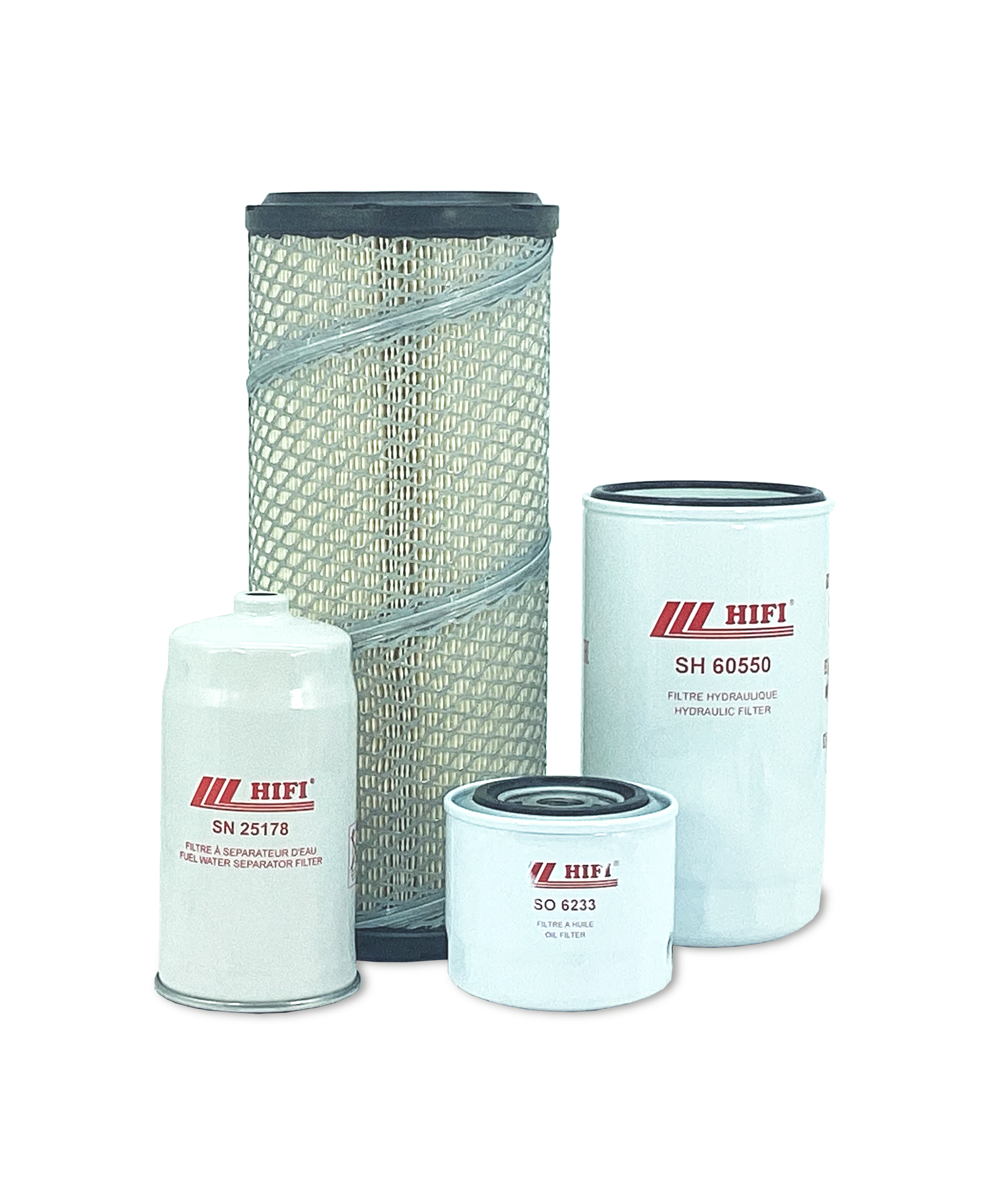 HERO® Maintenance Filter Kit for Kioti NX6010 Tractor - Air, Oil & Fuel Filters Replacement Set - Perfect for Farm Equipment Maintenance & Tractor Upkeep