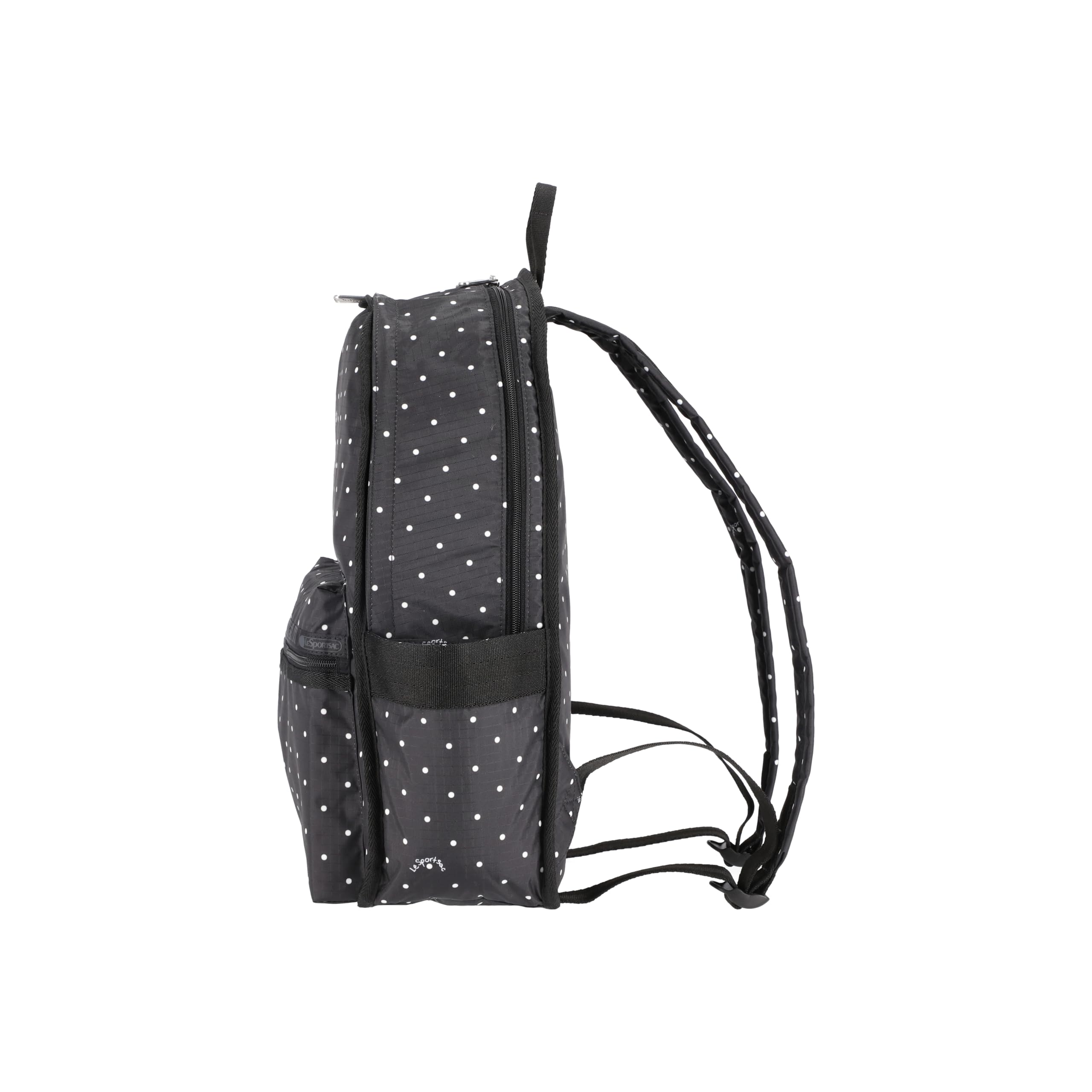 LeSportsac Route Backpack - Stylish Petite Dot Print Lightweight Travel Backpack for Women & Teens | Perfect for School, Work, Gym & Weekend Getaways