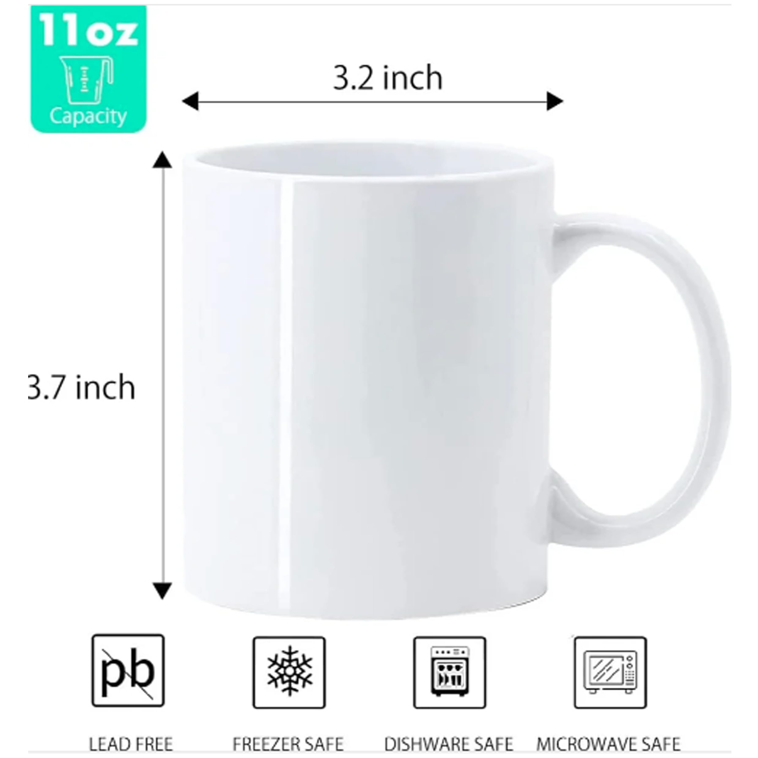 Personalized Photo & Quote Ceramic Mug - Custom Name & Date Gift for Birthday, Anniversary, Special Occasions | Unique Calendar Design Coffee Cup for Home, Office, or Thoughtful Present (Design 01)