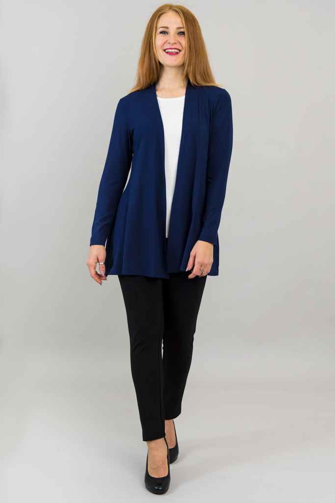 Chopra Jacket - Eco-Friendly Indigo Bamboo Jacket for Men & Women | Perfect for Outdoor Adventures & Casual Wear