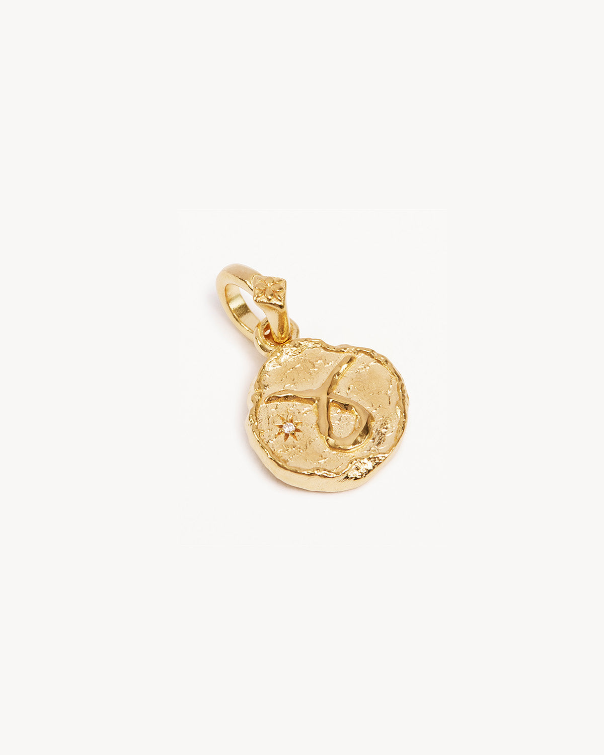 18K Gold Vermeil Cosmic Love Zodiac Pendant Necklace for Taurus - Perfect for Birthdays, Gifts & Astrology Jewelry Lovers