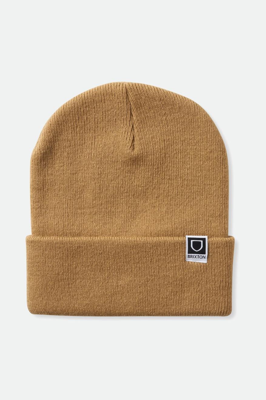 Harbor Beta Watch Cap Beanie - Soft Winter Knit Hat for Men & Women - Antelope Color - Perfect for Outdoor Activities, Skiing, and Cold Weather Protection
