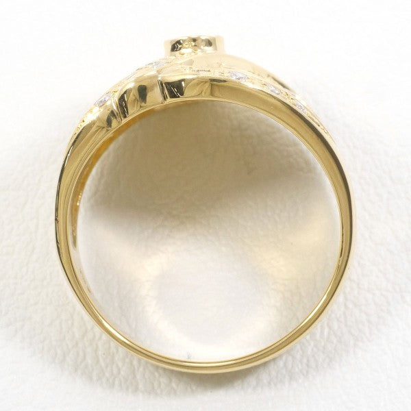 18K Yellow Gold Diamond Ring for Women - Elegant Solitaire Engagement & Wedding Band - Perfect for Proposals, Anniversaries, and Special Occasions