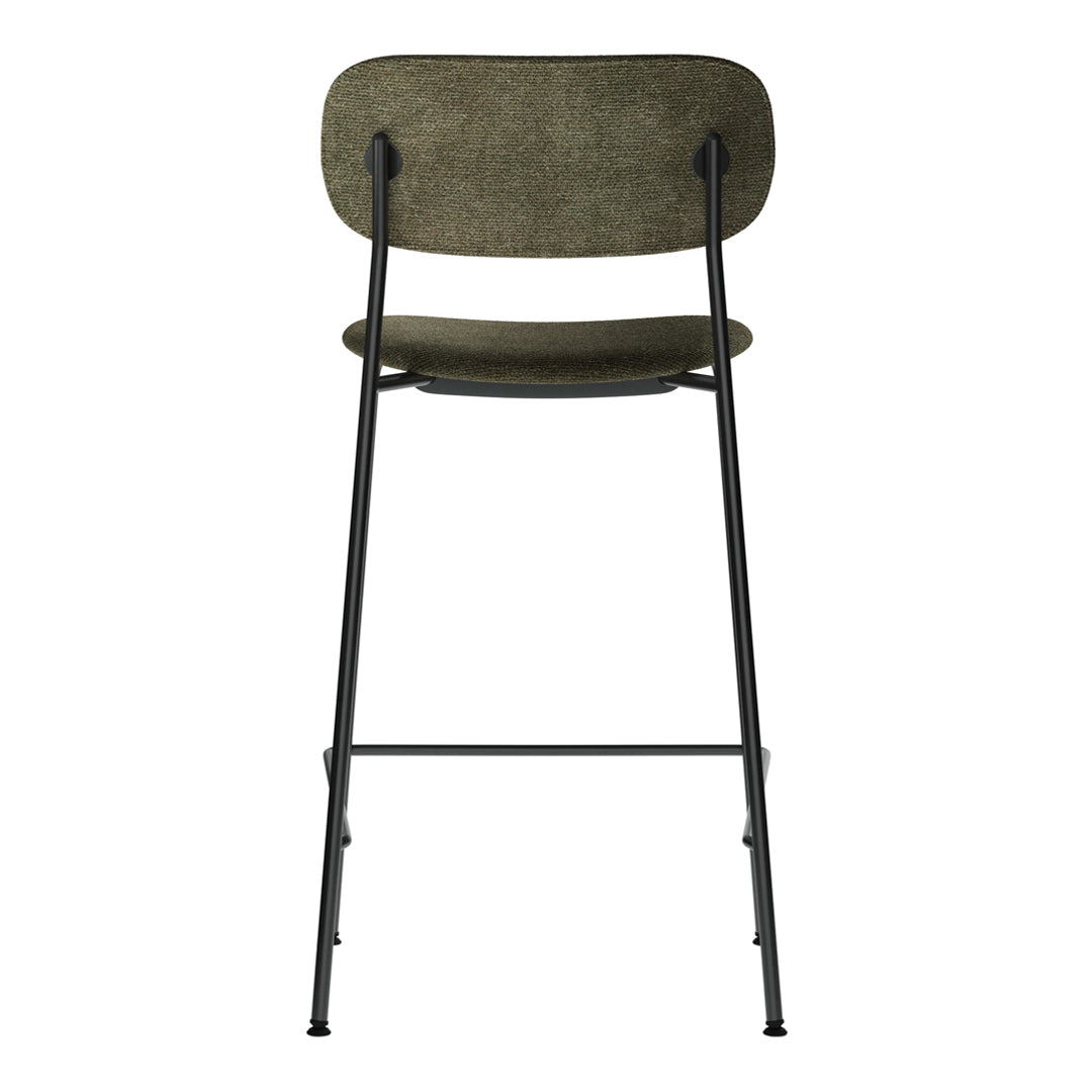 Modern Counter Stool with Full Upholstery - Comfortable Bar Height Seat for Kitchen Islands, Breakfast Bars & Home Decor