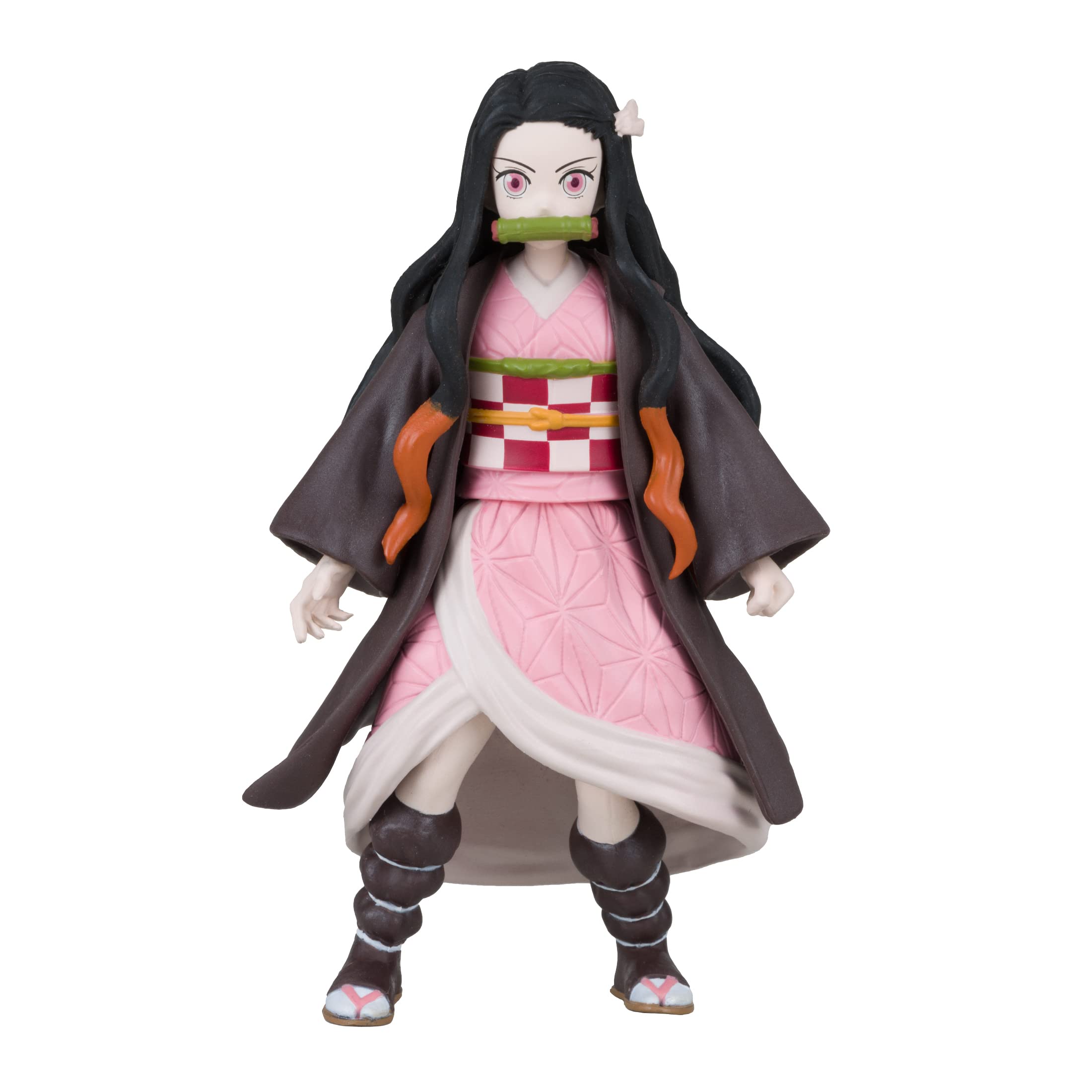 McFarlane Toys Demon Slayer 5-Inch Action Figure Wave 1 - Nezuko Kamado Collectible for Anime Fans | Perfect for Display, Cosplay & Gift Giving