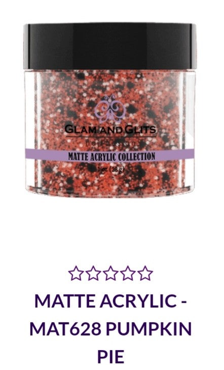 GLAM AND GLITS Matte Lipstick Collection - MA628 1 oz Pumpkin Pie Shade | Long-Lasting Matte Finish for Everyday Wear & Special Occasions