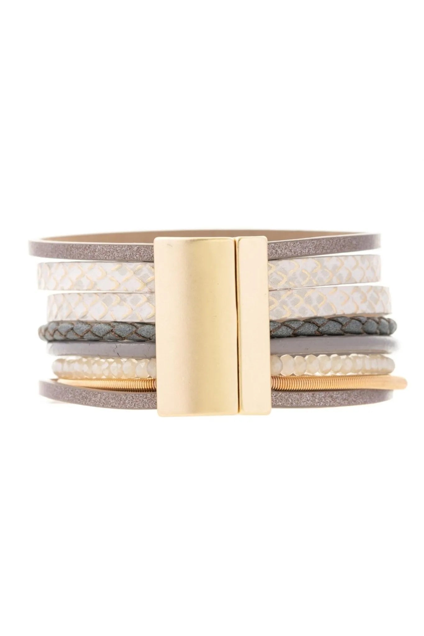 Infinity Charm Leather Bracelet for Women - Adjustable Genuine Leather Wristband with Silver Charms - Perfect for Everyday Wear, Gifts & Boho Style Accessories