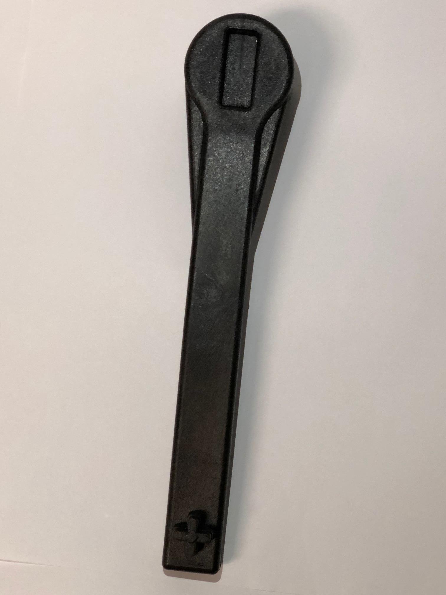 Heavy Duty Plastic Bung Wrench - Drum Opening Tool for 55 Gallon Barrels (Black) - Perfect for Home Brewing, Chemical Storage & Industrial Use