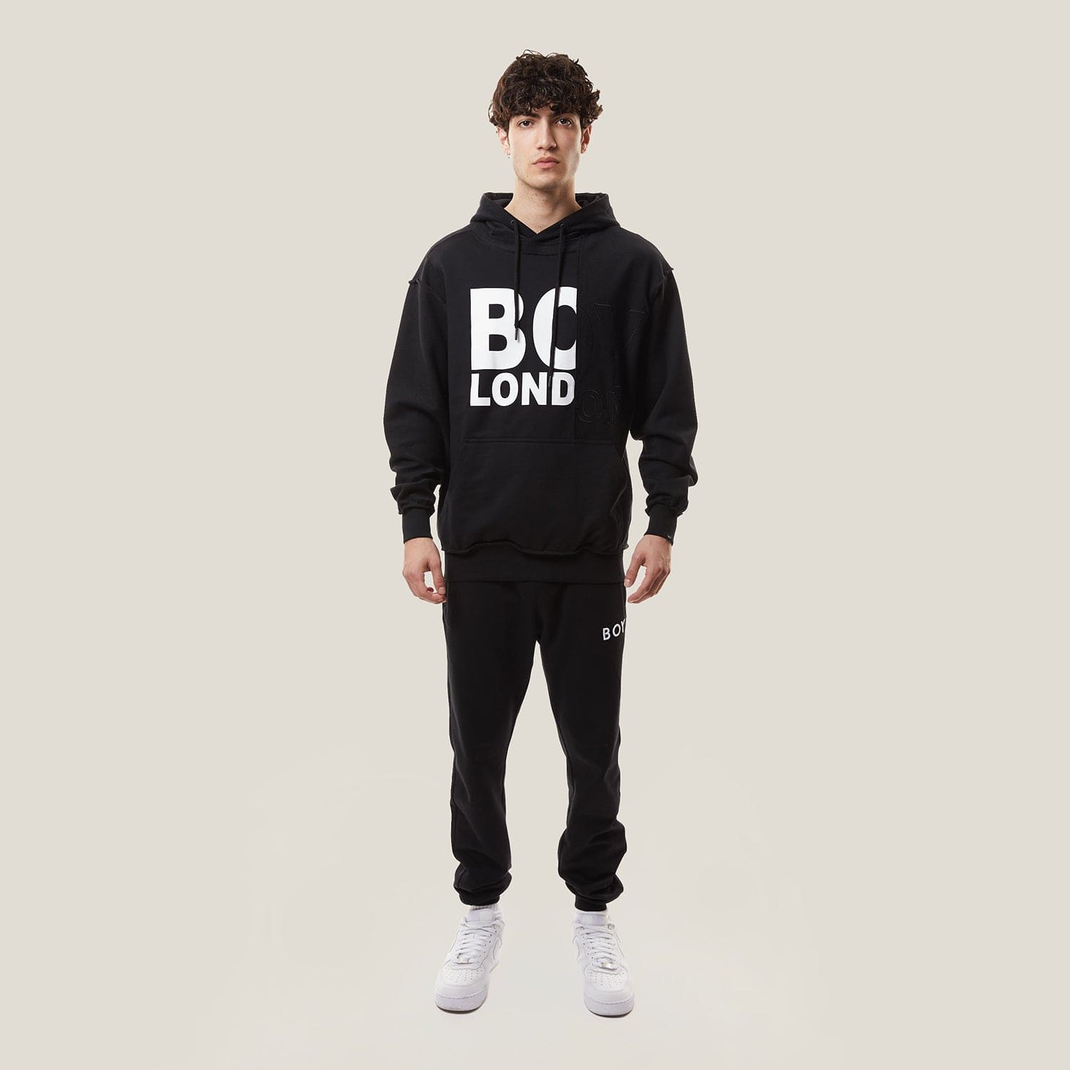 BOY LONDON Eco-Friendly Upcycled Hoodie for Men - Sustainable Fashion for Streetwear & Casual Outfits
