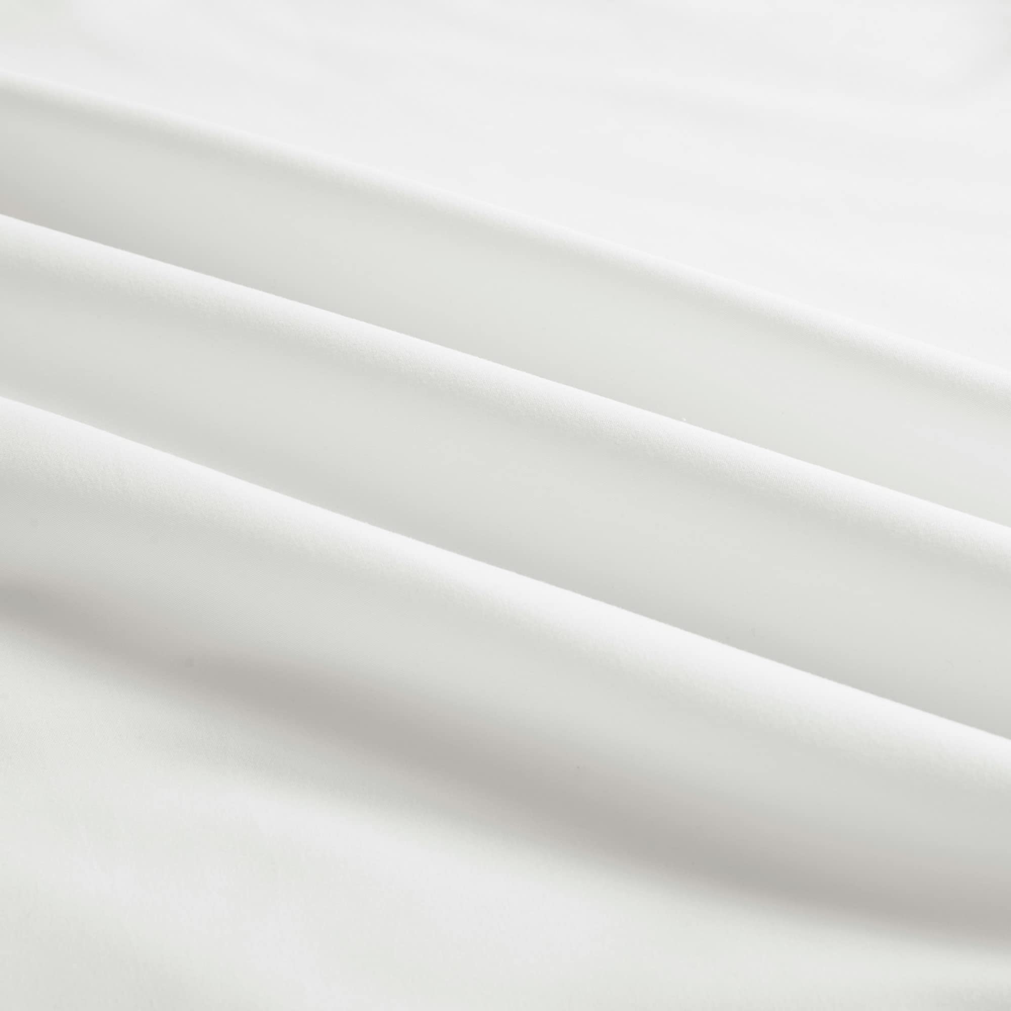 Premium 100% Egyptian Cotton Full Size Sheet Set - 400 Thread Count, Ultra Soft 4-Piece Bedding (Fitted Sheet, Flat Sheet & 2 Pillowcases) - Breathable & Durable for All-Season Comfort - Perfect for Master Bedroom, Guest Room or Dormitory