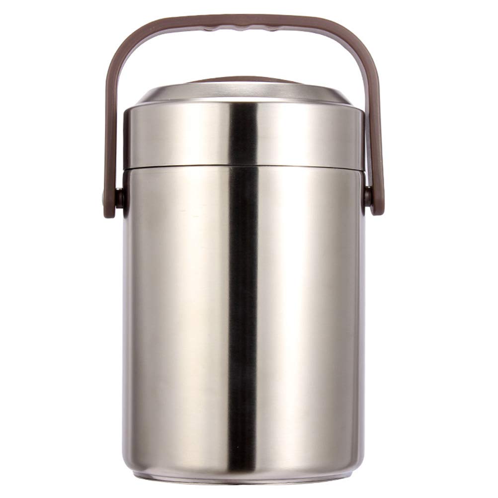 Premium 304 Stainless Steel Vacuum Insulated Lunch Box - 2.6L Leakproof Bento Box for Adults with 4-6 Hour Heat Retention | Perfect for Office, School, Picnics & Outdoor Activities | GXFC Shop