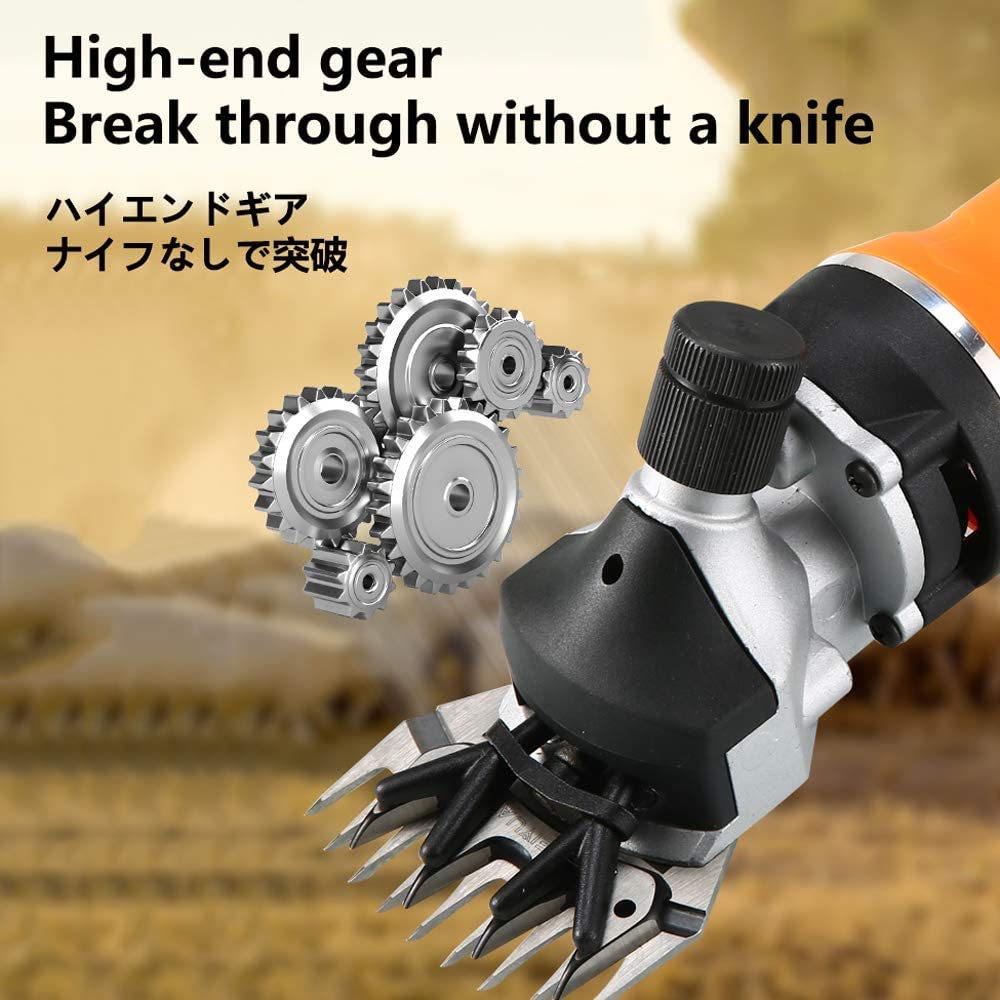 980W Professional Electric Sheep Shears - Heavy Duty Sheep Shearing Machine for Wool & Livestock Grooming | Perfect for Farm, Ranch & DIY Animal Hair Trimming