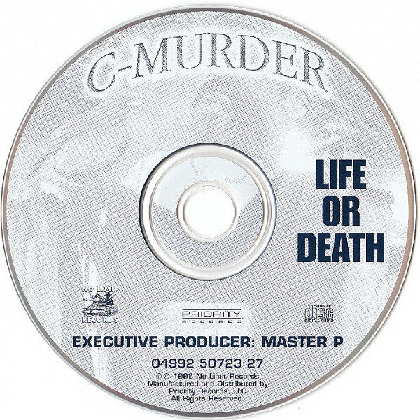 C Murder - Life Or Death CD | Hip-Hop Rap Music Album | Perfect for Workout, Car Rides & Party Playlists