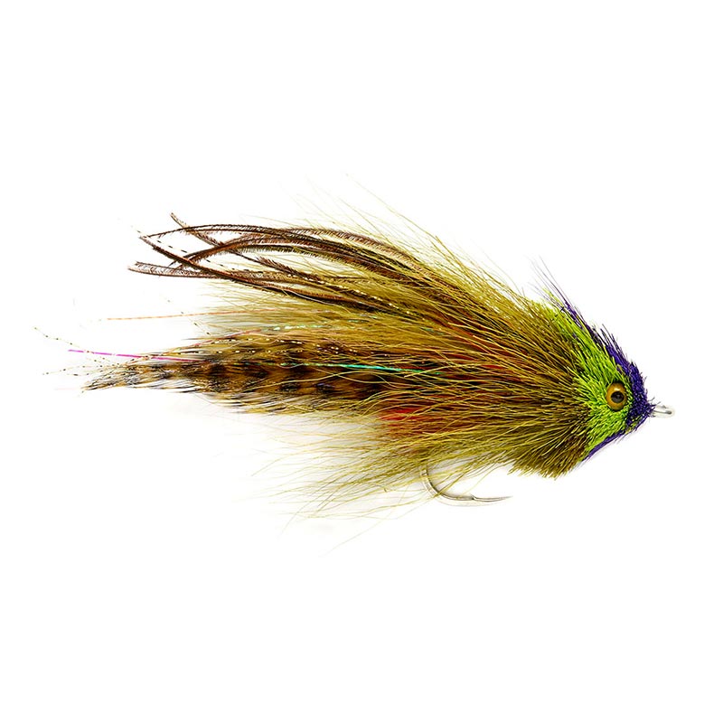 Fulling Mill Serge's Wrasse Fly Fishing Lure - Premium Saltwater Fly for Redfish, Snook & Striped Bass - Perfect for Coastal Fishing & Inshore Angling Adventures