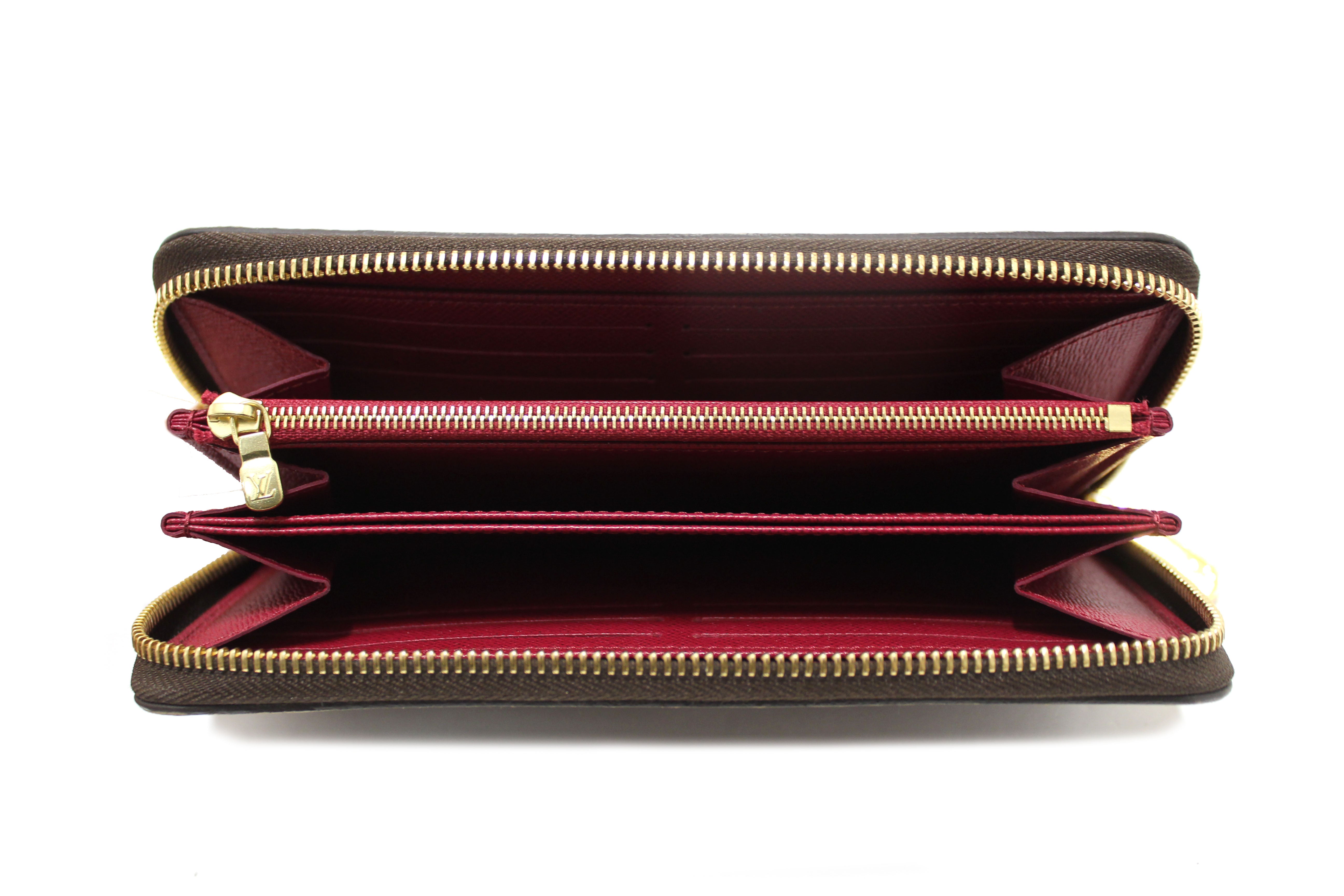 Authentic Louis Vuitton Monogram Zippy Wallet in Fuchsia Pink - Luxury Compact Wallet for Women, Perfect for Everyday Use, Travel & Gift Giving