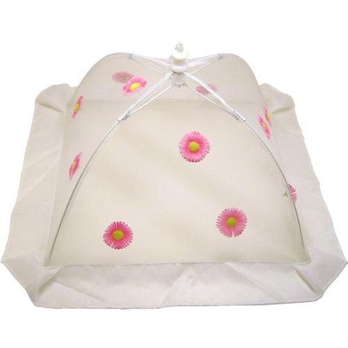 Kelman Food Cover Flower 340419 - Mesh Food Protector for Outdoor Picnics, BBQs & Parties
