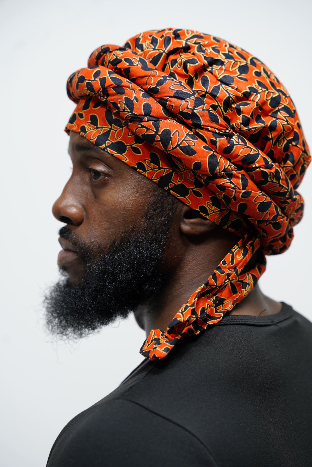 Stylish African Print Odade Pre-Wrapped Turban Headwrap DPH3844PT - Perfect for Cultural Events, Weddings & Everyday Fashion