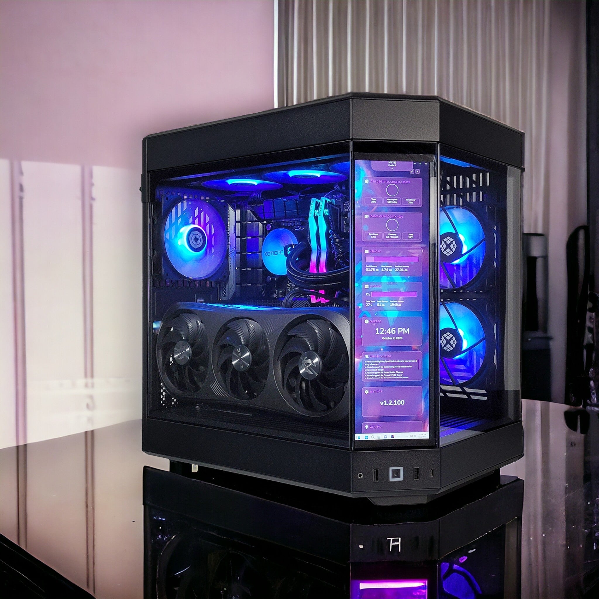 XOTIC PC Y60 Ultimate Ready to Ship Gaming Desktop Computer - High Performance PC for Gaming, Streaming & Content Creation - Perfect for Esports, VR & 4K Gaming