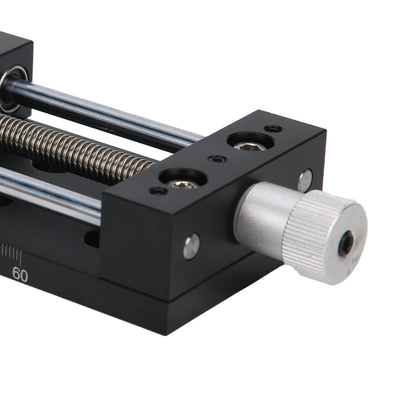 Precision Linear Sliding Table - Manual Friction-Resistant Micro-Adjustment Stage for Lab Equipment & Measuring Devices | Perfect for Microscopy, Laser Alignment & Industrial Measurement Applications